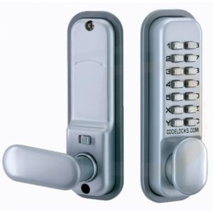 Codelock Digital Door Lock brass or satin chrome (CL155)